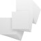 Ekena Millwork 23 3/4W x 23 3/4H x 3/8T PVC Hobby Boards, Unfinished, 25PK HBP24X24X375DUN - alternate 1